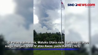 Aktivitas Vulkanik Gunung Api Ibu di Maluku Utara, Status Naik Menjadi Awas Hari Ini