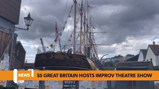 The SS Great Britain will host a first of its kind live theatre exhibition