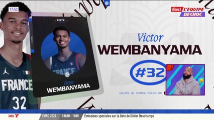 Download Video: Une liste élargie avec Wembanyama, mais sans Heurtel - JO 2024 - Basket - Bleus