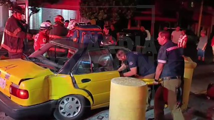 Cuerpos de emergencia atendieron percance