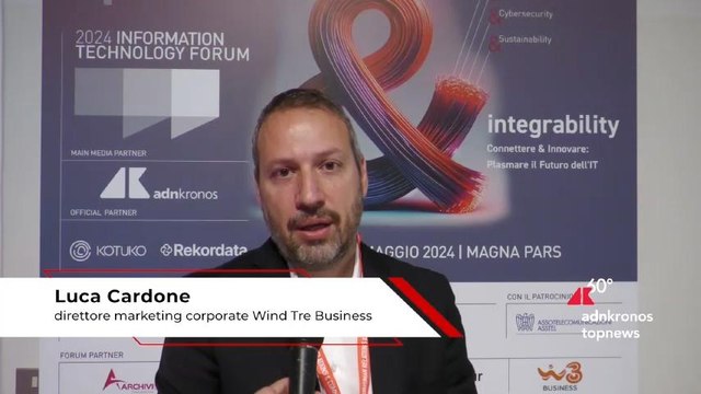It Forum 2024, Cardone (Wind tre Business): Cybersecurity una delle grandi sfide IT