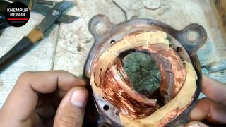 Exhaust Fan motor repair | exhaust fan capacitor connection | 4 wire fan connection