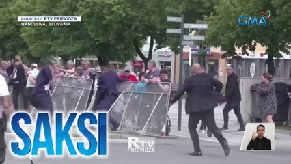 Prime minister ng Slovakia, kritikal ang lagay matapos tangkaing patayin ng gunman | Saksi