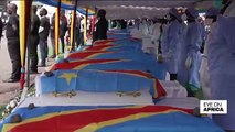 Funerals held for victims of attack on DR Congo camp
