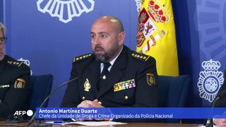 Espanha apreende 1,8 toneladas de metanfetamina do cartel de Sinaloa