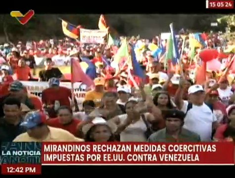Pueblo mirandino se desborda y expresa su descontento por las medidas coercitivas implementadas