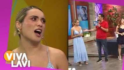 Ángel Castro le pide un beso a Dayana Villalba