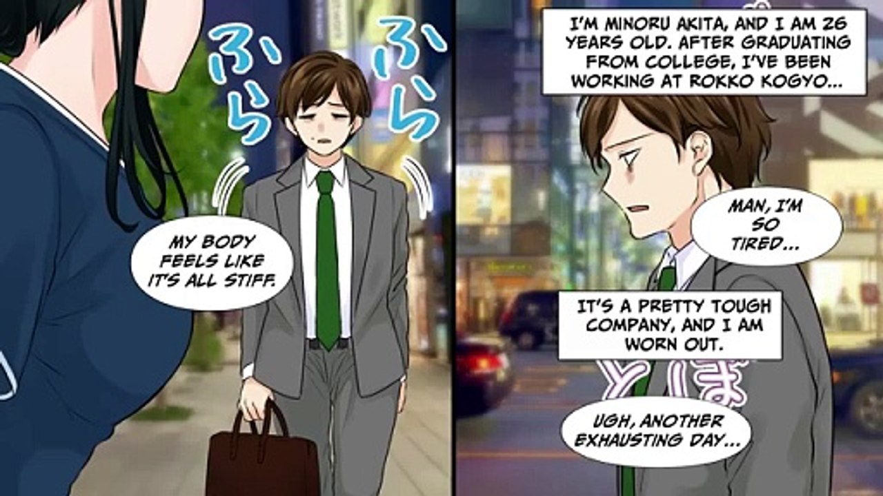 I was too busy to go to the massage parlor.. One day I ran into the girl who works there