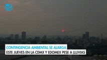 Contingencia ambiental se alarga este jueves en la CDMX y Edomex pese a lluvias