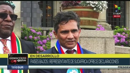 "Hay que detener a Israel", dice Sudáfrica a la Corte Internacional de Justicia