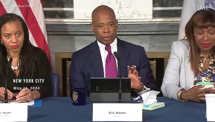 Eric Adams Calling Immigrants ‘Excellent Swimmers’ Sparks Outrage and Confusion