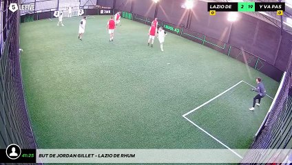 But de Jordan GILLET - LAZIO DE RHUM