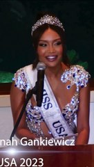 Savannah Gankiewicz es la nueva reina de la belleza de EE.UU. tras la dimisión de la anterior 