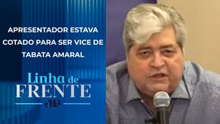 Datena diz que será candidato à Prefeitura de SP pelo PSDB | LINHA DE FRENTE