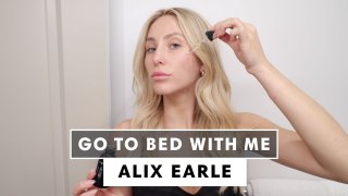 Alix Earle Swears By Her Triple Cleanse and Toner Routine | Go To Bed With Me | Harper's BAZAAR