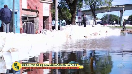 Nível do Guaíba, no RS, começa a cair com ajuda de bombas de água