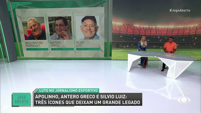 Renata Fan lamenta mortes dos ‘gigantescos’ Apolinho, Antero Greco e Silvio Luiz