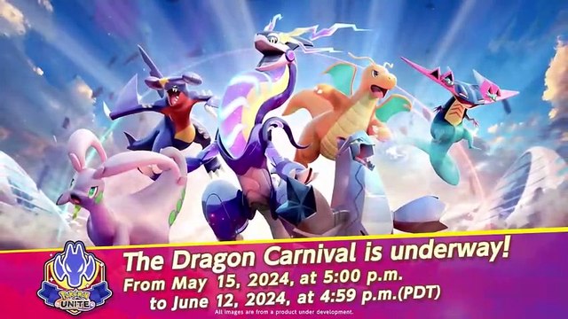 Pokemon Unite - Dragon Carnival Event Launch Trailer
