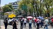 Maestros de la CNTE bloquean avenidas en la CDMX