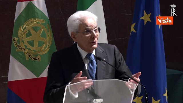 Mattarella alla Sapienza: Venendo qui ho letto cartello su Gaza, voglio rispondere