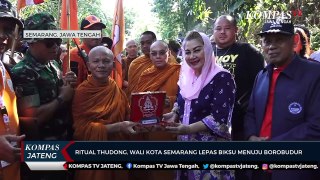 Ritual Thudong, Wali Kota Semarang Lepas Biksu Menuju Borobudur