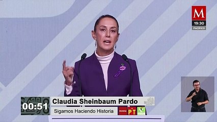 "Calderón tomó una de las decisiones más terribles en nuestro país": Claudia Sheinbaum