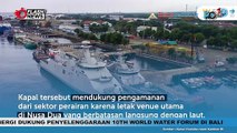 11 KRI Tiba di Dermaga Pelabuhan Benoa, Siap Amankan WWF Bali
