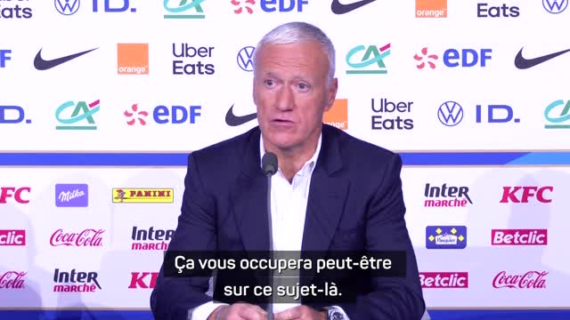France - Deschamps sur Mbappé : "Ne parlez pas de son futur club et tout ira bien"