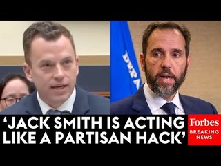 Weaponization Committee Hearing Witness Trashes Trump Special Counsel Jack Smith