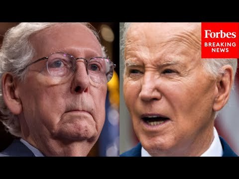 'Don't Hold Your Breath': Mitch McConnell Slams Biden's Delayed Response To Migrant Crisis