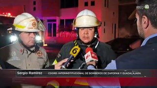 Con cinco bodegas se fueron consumidas por el fuego en incendio del parque industrial de Las Juntas