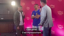 France - Kylian Mbappé dévoile sa statue de cire Madame Tussauds