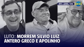 Silvio Luiz, Antero Greco e Apolinho: mundo do futebol se despede das lendas