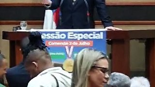 Baleia Rossi homenageia Antônio Brito em discurso na ALBA