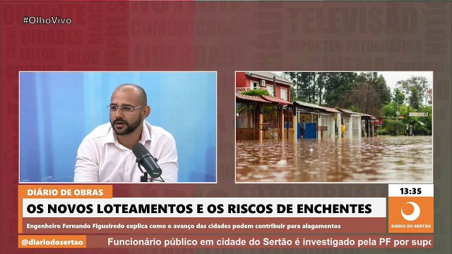 Engenheiro explica como o crescimento urbano pode contribuir para alagamentos em cidades