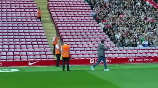 Last staff photograph with Jurgen at Anfield