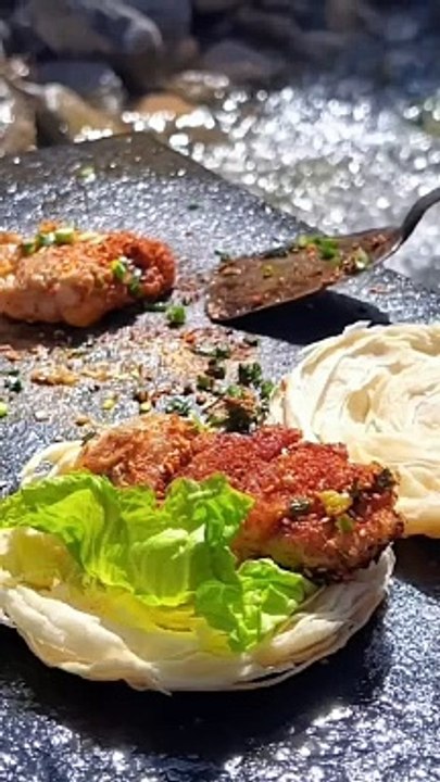 Chinese Burger BBQ Chicken Breasts
