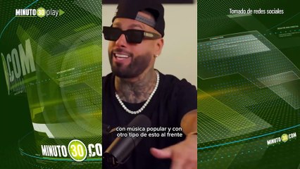 Nicky Jam Los conciertos de Colombia son difíciles por los Palcos