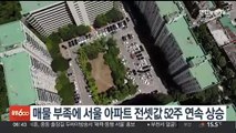 매물 부족에 서울 아파트 전셋값 52주 연속 상승