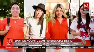 Nuevo spot de oposición causa polémica, Máynez se burla de Gálvez