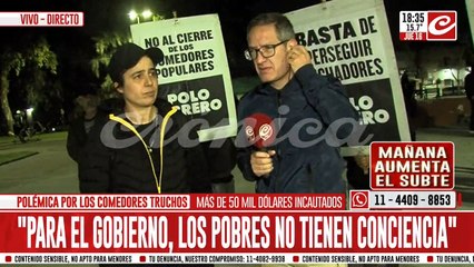 Habla María, una de las dirigentes allanadas: "Es mi herencia, no le robé a nadie"