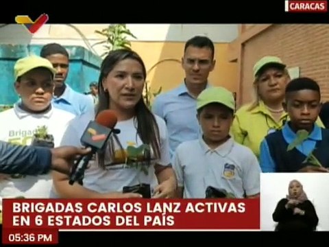 Caracas | Brigadas Carlos Lanz impulsan la siembra en los planteles educativos de todo el país
