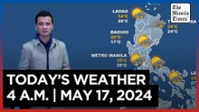 Today's Weather, 4 A.M. | May 17, 2024