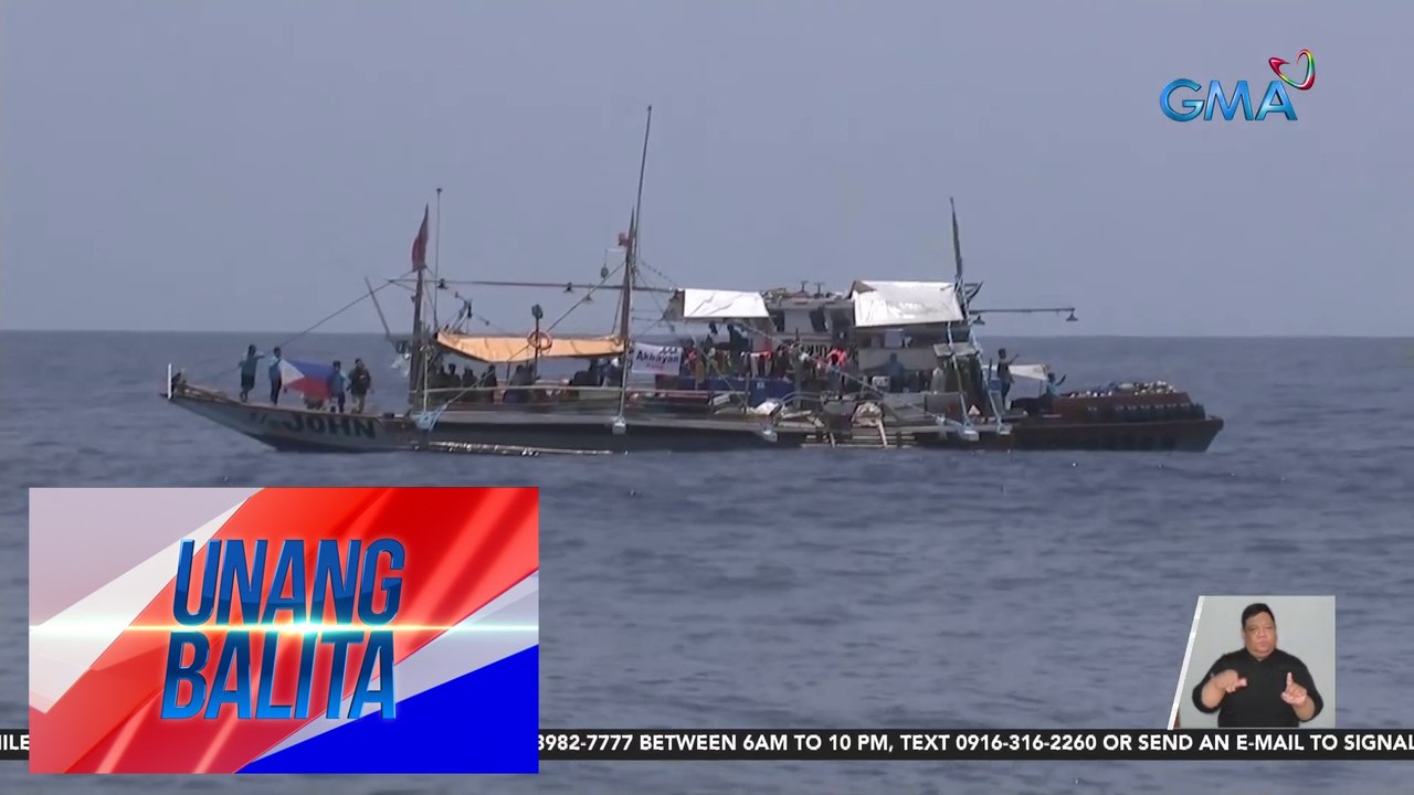 "Atin 'To," itinuturing na tagumpay ang misyon nilang mamahagi ng tulong sa mga mangingisda sa Panatag Shoal | UB