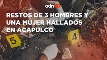 Restos humanos encontrados en Acapulco fueron introducidos en hieleras