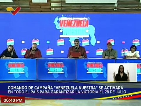 Pdte. Maduro designa a Jorge Rodríguez como Coordinador General del Comando de Campaña “Venezuela Nuestra”