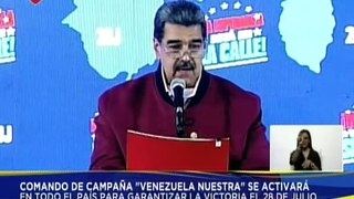 Jefe de Estado designa a los voceros e influencer del Comando de Campaña “Venezuela Nuestra”