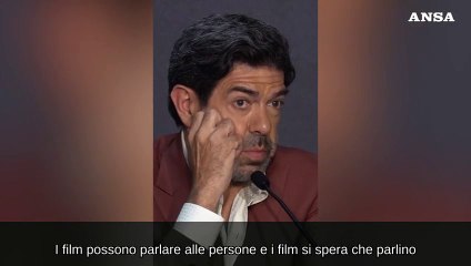 Cannes, Favino: "Cosi' come inseguiamo il bello, potremmo inseguire la pace"