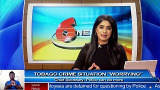 WORRYING CRIME SITUTATION IN TOBAGO