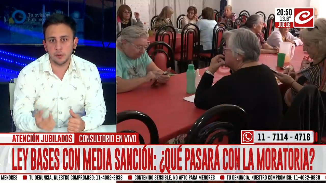 Jubilados: ¿Se puede comprar la moratoria?